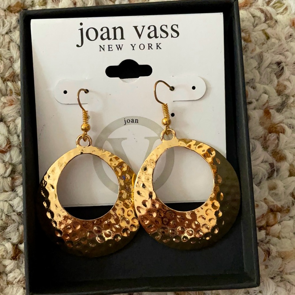 Joan Vass Hoop Earrings
